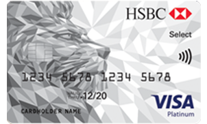 hsbc platinum select credit card