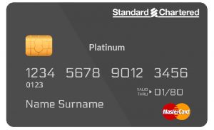 standard chartered credit card