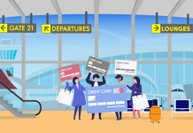 credit cards for airport lounge access