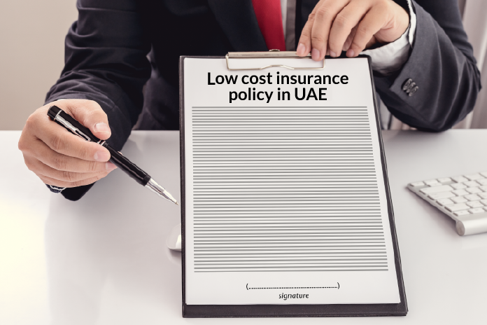 Low cost insurance policy in UAE