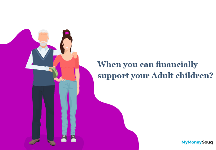 When you can financially support your Adult children