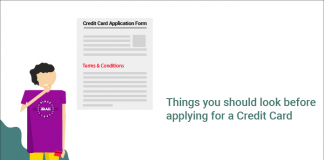 Things you should look before applying for a Credit Card