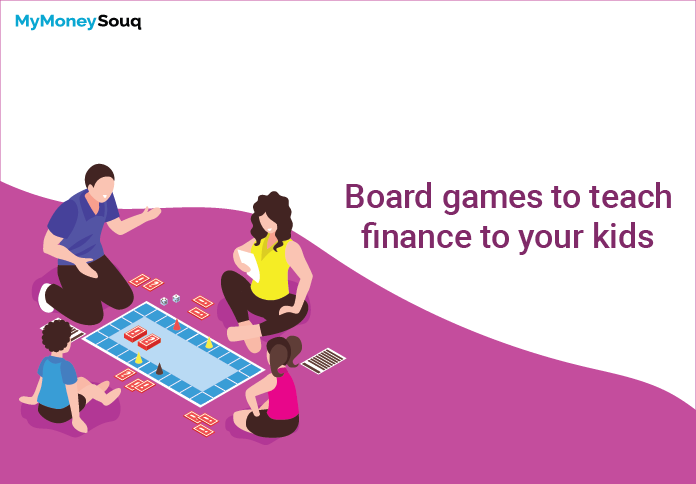 Board games to teach finance to your kids