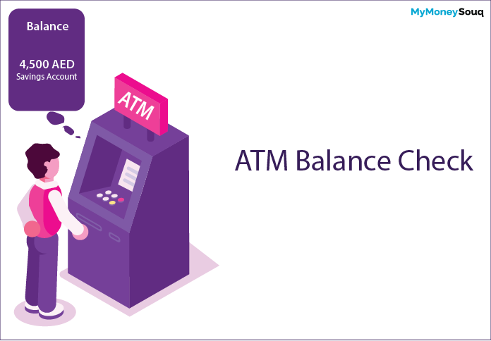 ATM balance check