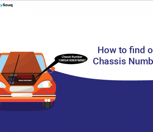 Chassis number check in UAE