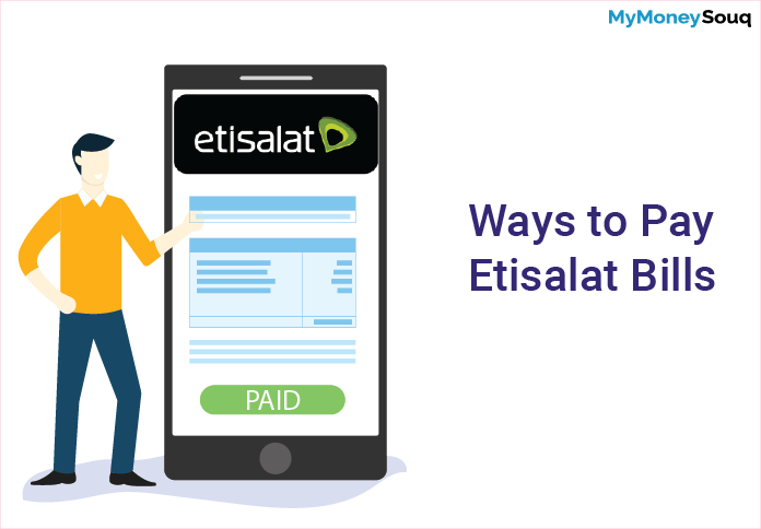 Ways to pay Etisalat bills