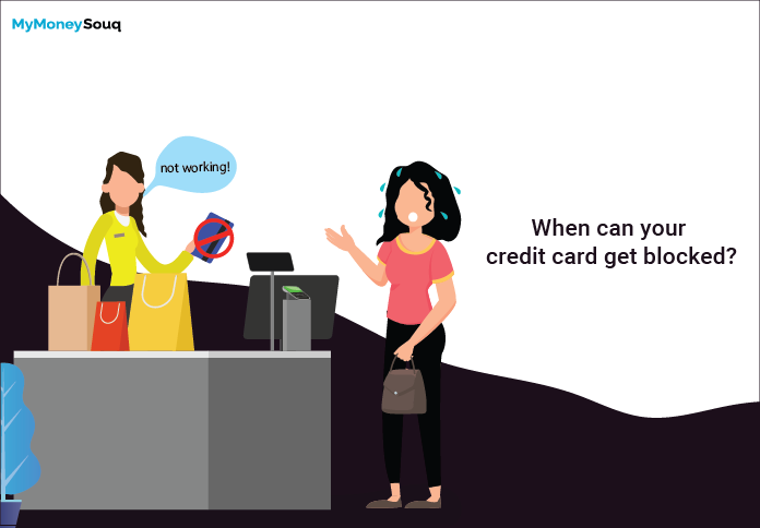 When can your credit card get blocked?