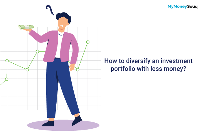 How to diversify an investment portfolio with less money?