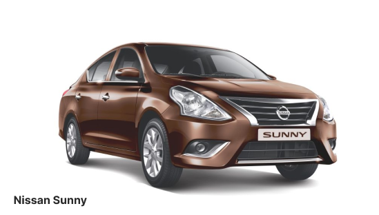 Nissan Sunny  Budget car in UAE