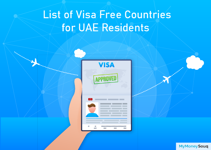 uae dubai free visit visa countries